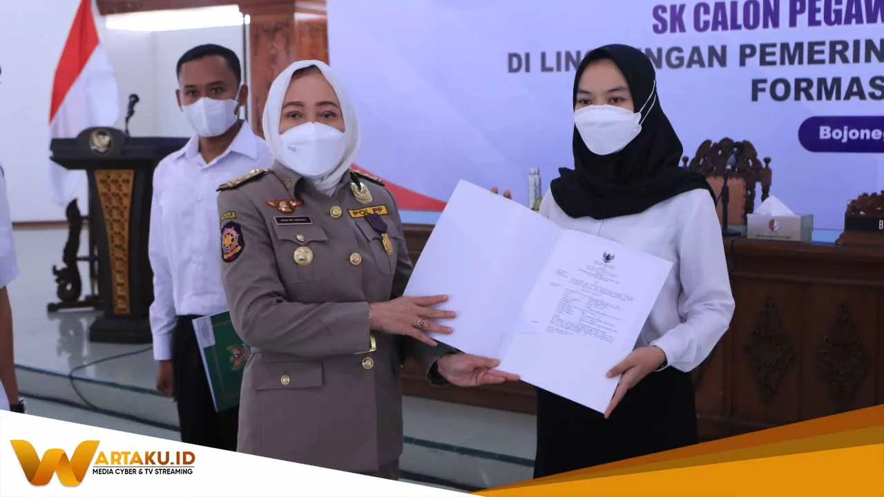 328 CPNS Pemkab Bojonegoro Terima SK 2