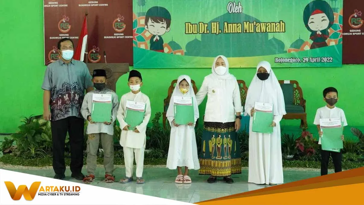 412 Anak Yatim Mendapatkan Bantuan Dari Bupati Bojonegoro 1