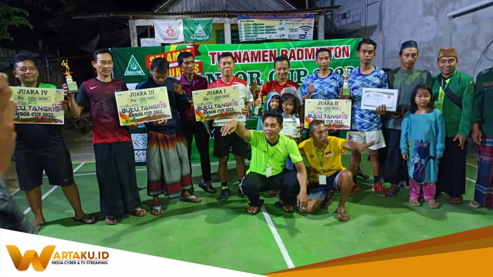 Ansor Cup Badminton Turnamen Sambut Harlah GP Ansor Ke-88 Ansor Cup Badminton Turnamen Sambut Harlah GP Ansor Ke 88