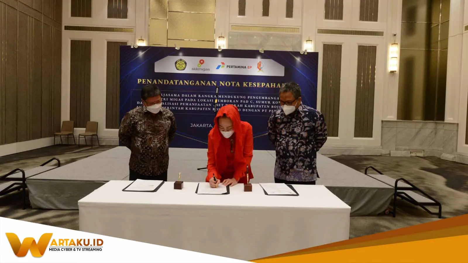 Bupati Bojonegoro Harapkan Potensi Sumur Kolibri Penyokong Hasil Produksi Minyak Dan Gas Bumi Negara