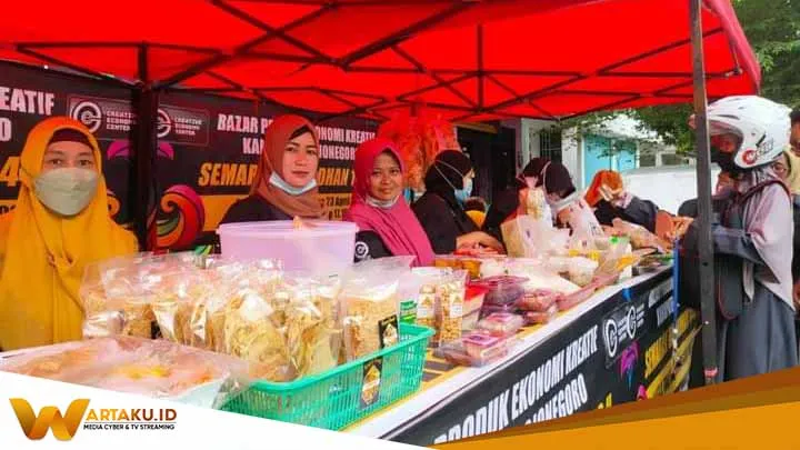 Geliat Bazar Ekonomi Kreatif Pelaku UMKM IKM Bojonegoro, Semarakkan Ramadan 1443 H Geliat Bazar Ekonomi Kreatif Pelaku UMKM IKM Bojonegoro Semarakkan Ramadan 1443 H