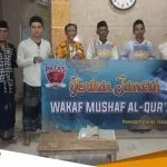 Giatkan Gerakan Jemaah Wakaf Mushaf Al Quran Patas Salurkan Al Quran Untuk 30 Masjid Dan 9 Musholla