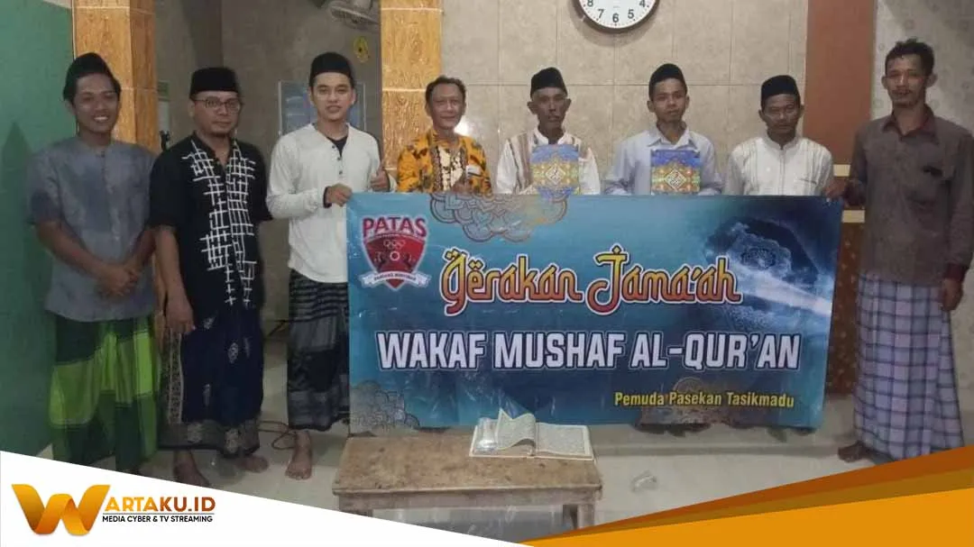 Giatkan Gerakan Jemaah Wakaf Mushaf Al-Qur'an, Patas Salurkan Al-Qur'an Untuk 30 Masjid dan 9 Musholla Giatkan Gerakan Jemaah Wakaf Mushaf Al Quran Patas Salurkan Al Quran Untuk 30 Masjid Dan 9 Musholla