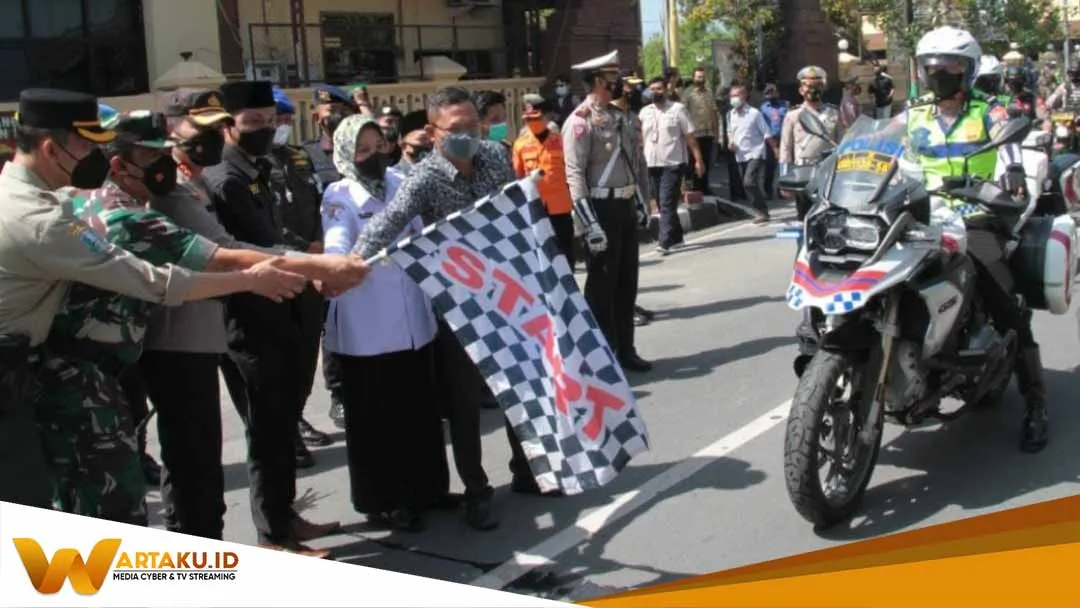 Jelang Hari Raya Idul Fitri Polres Bojonegoro Gelar Apel Pasukan Operasi Ketupat Semeru 2022 2