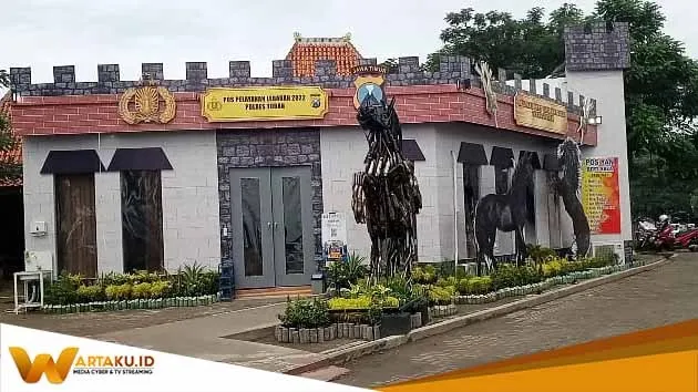 Kepala Unit Turjawali Polres Tuban Ajak Pemudik Manfaatkan Fasilitas Pos Pelayanan Mudik Melepas Lelah Kepala Unit Turjawali Polres Tuban Ajak Pemudik Manfaatkan Fasilitas Pos Pelayanan Mudik Melepas Lelah