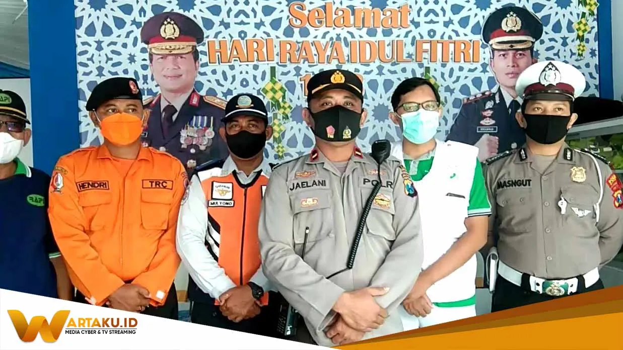 Lelah Di Jalan Pemudik Bisa Manfaatkan Pos Pengamanan Polisi Untuk Istirahat 2