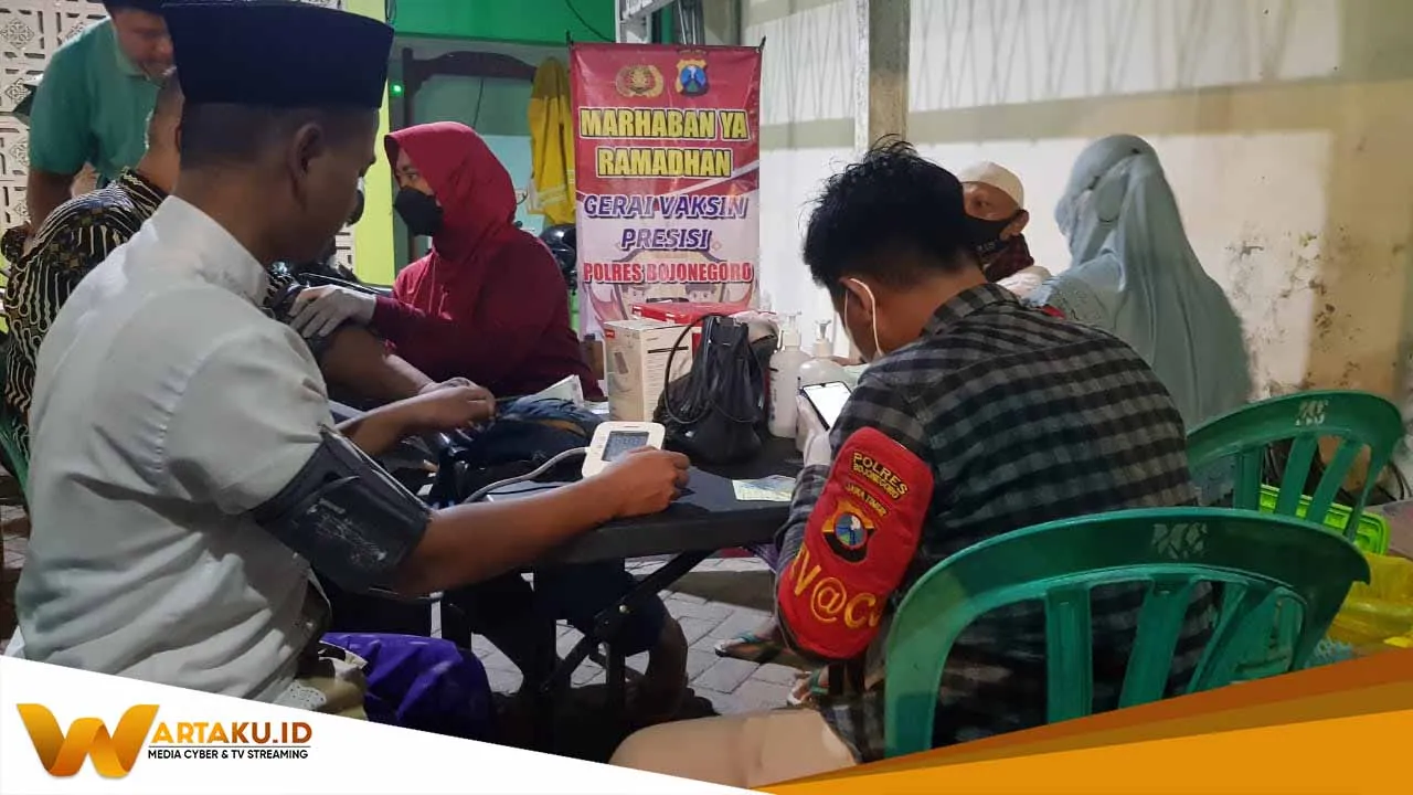 Saat Ramadhan Polres Bojonegoro Gelar Vaksin Di Tempat Ibadah 2