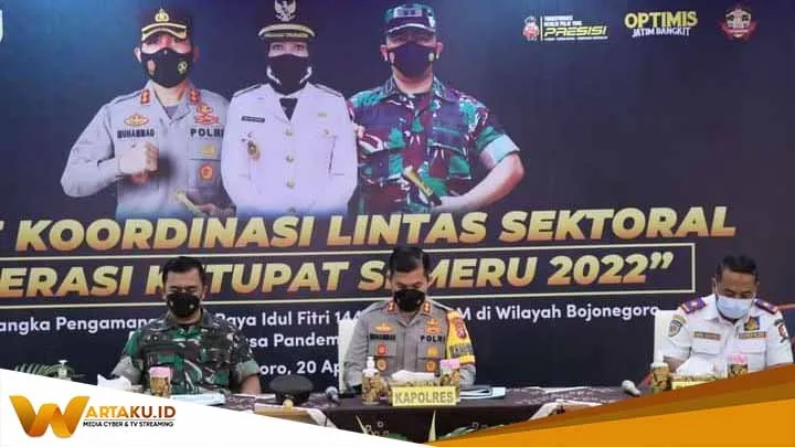 Tim Gabungan Gelar Rakor Kesiapan Pengamanan Idul Fitri Di Bojonegoro