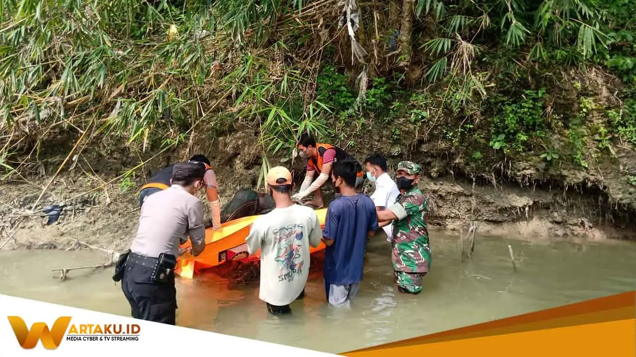 Hilang Selama 3 Hari Warga Ngasem Ditemukan Meninggal Di Tepi Sungai 2