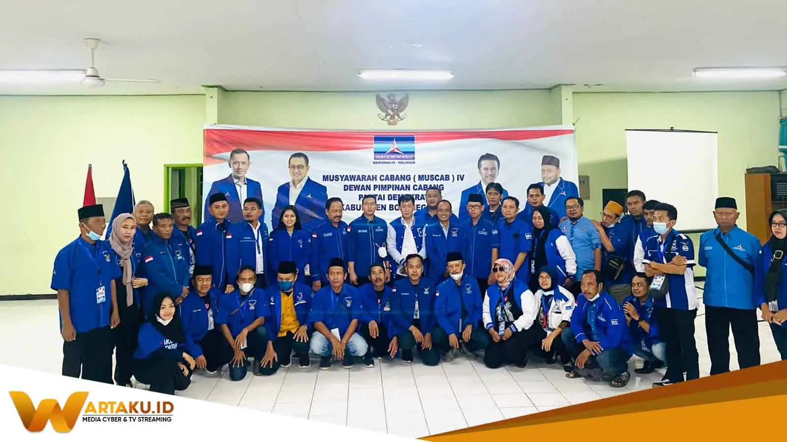 Kembali Dipercaya Pimpin DPC Demokrat Bojonegoro Sukur Priyanto Targetkan Memenagkan Pemilu 2024 1