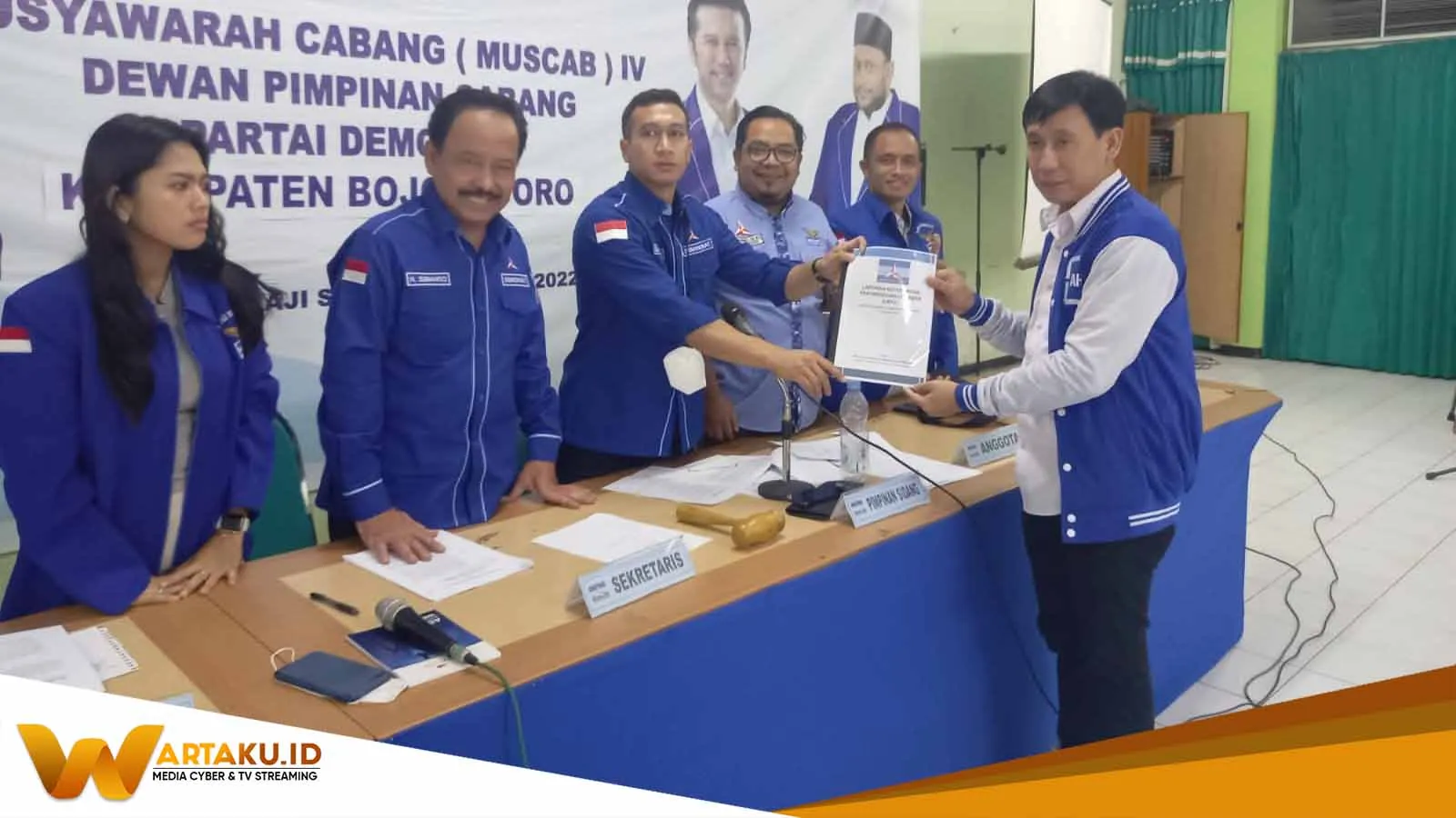 Kembali Dipercaya Pimpin DPC Demokrat Bojonegoro Sukur Priyanto Targetkan Memenagkan Pemilu 2024 2
