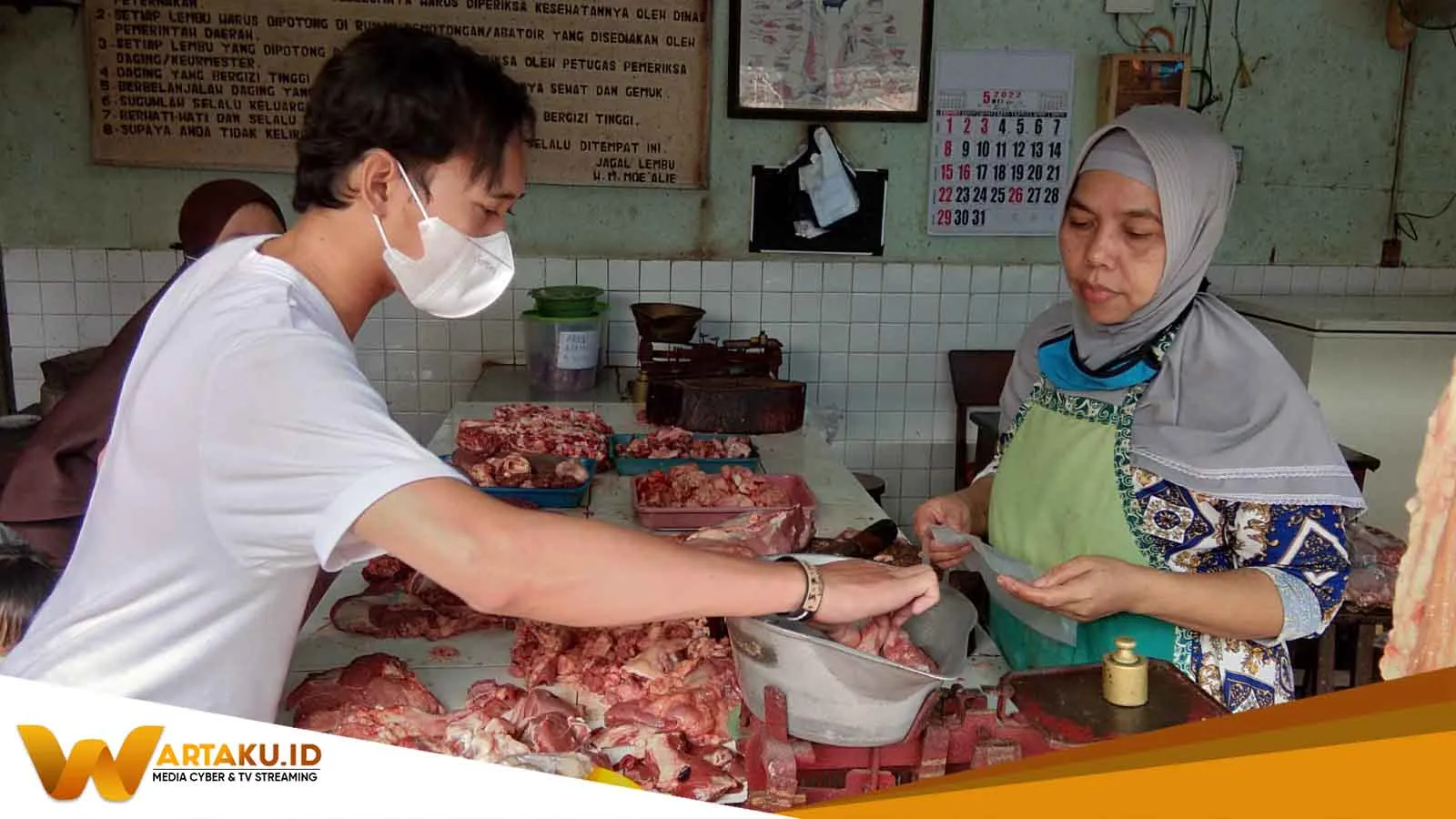 Pasca Lebaran Harga Daging Di Pasar Kota Bojonegoro Masih Tinggi 1