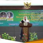 Bupati Hadiri Sosialisasi Rujukan Maternal Neonatal Dan Stunting Pada Faskes RSUD Padangan 1