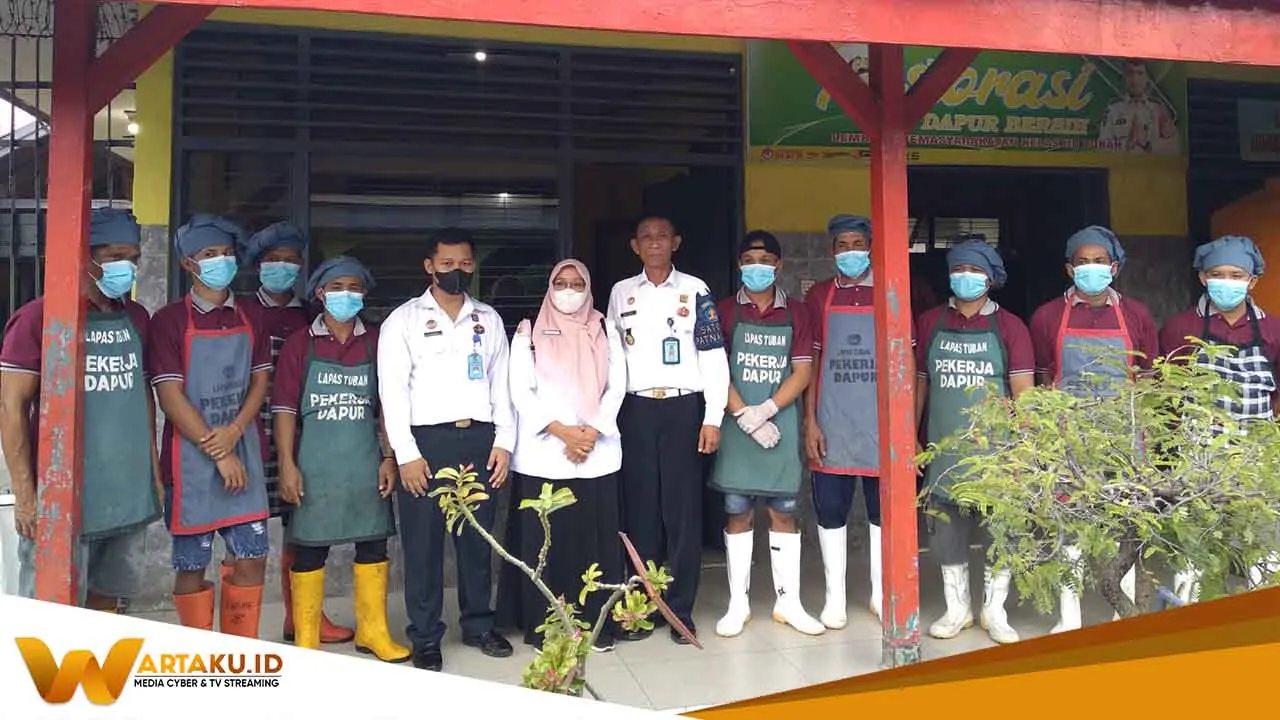 Dinkes Tuban Lakukan Inspeksi Sisir Dapur Lapas Tuban Dinkes Tuban Lakukan Inspeksi Sisir Dapur Lapas Tuban