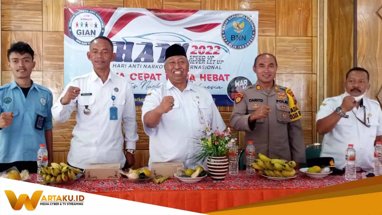 Gerakan Indonesia Anti Narkoba Gencarkan Menuju Tuban Bersih Narkoba