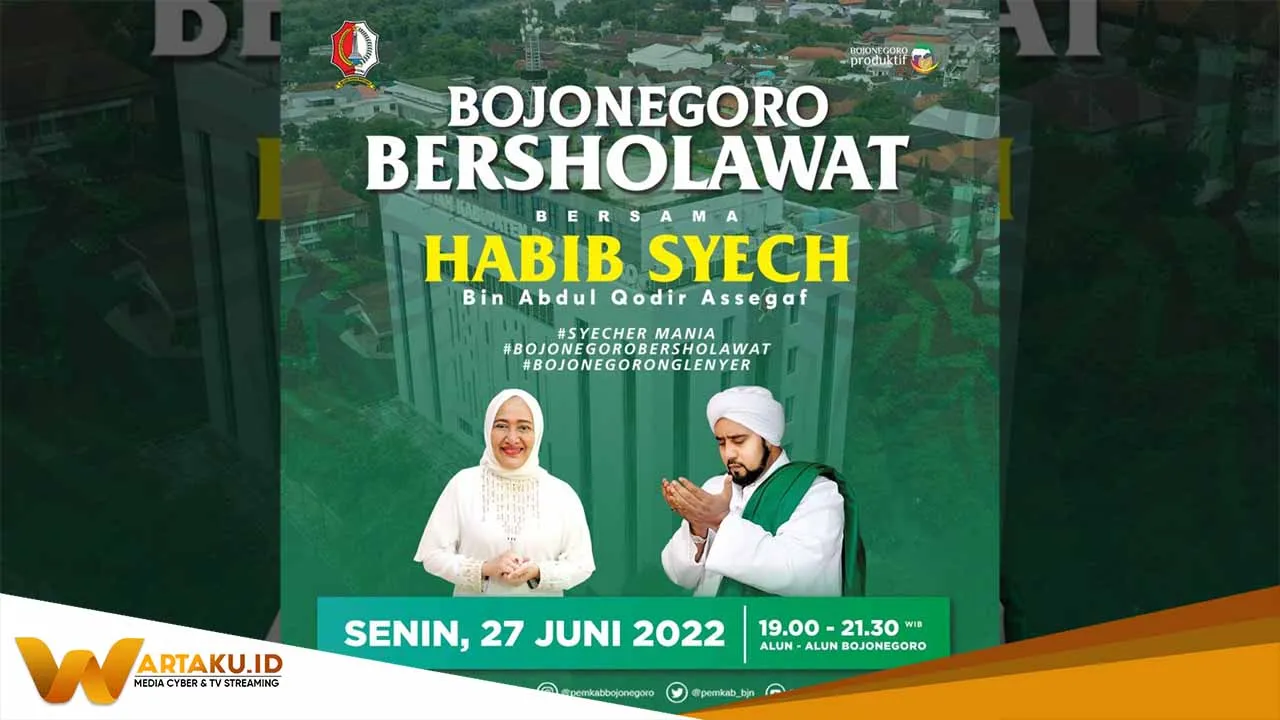 Pemkab Bojonegoro Akan Gelar Sholawat Bareng Habib Syekh