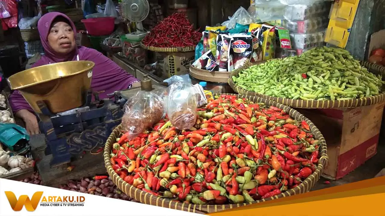 Semakin Pedas Harga Cabai Di Pasar Bojonegoro Tembus Rp 110 Ribu Per Kilogaram 2