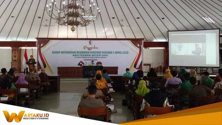 448 PNS Pemkab Bojonegoro Terima SK Kenaikan Pangkat Bupati Anna Minta Tingkatkan SDM
