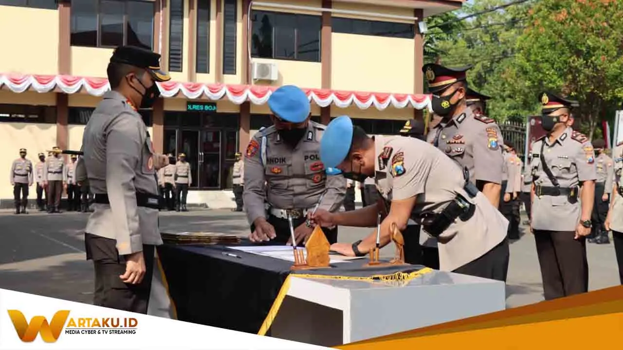 Gerbong Mutasi Kembali Bergulir Di Polres Bojonegoro Ini Daftarnya