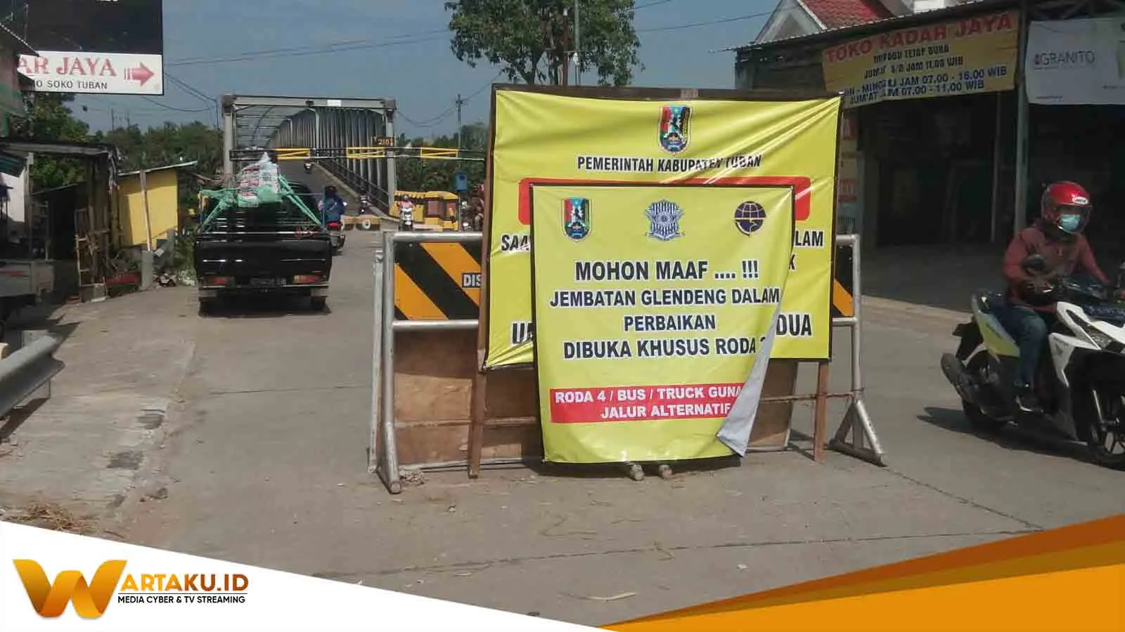 Jembatan Glendeng Kembali Dibuka Untuk Roda Dua 1 Jembatan Glendeng Kembali Dibuka Untuk Roda Dua 1