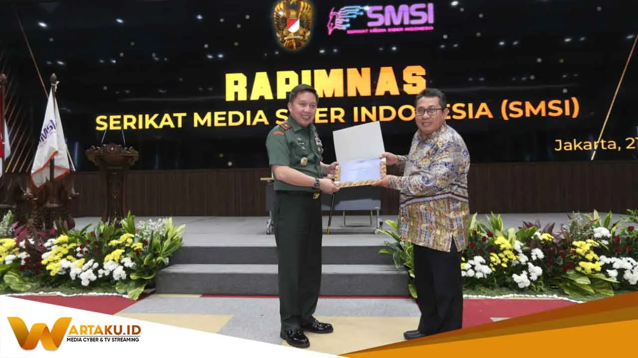Penanda Tanganan PKS Antara SMSI Dengan TNI AD Bentuk Sinergi Dalam Menjaga NKRI Dan Cita Cita Kemerdekaan