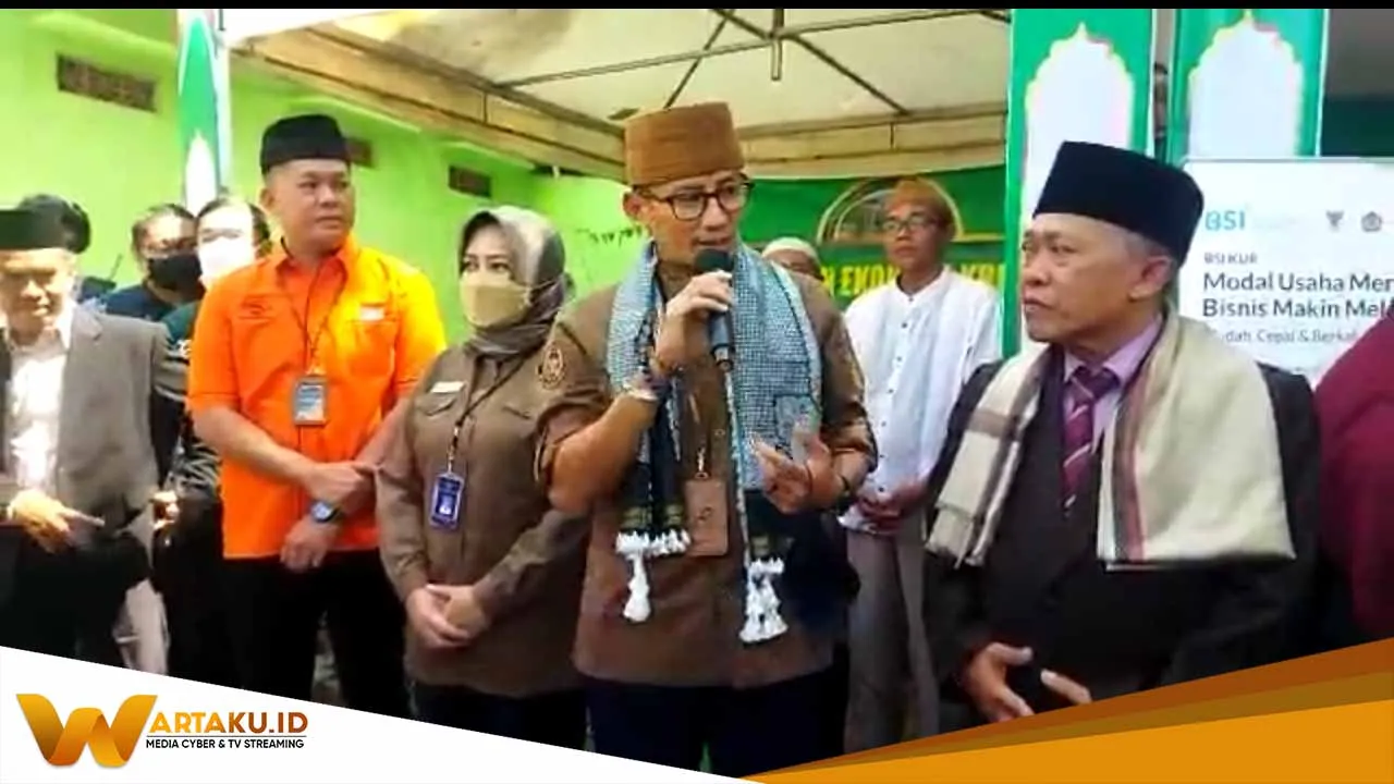 Resmikan La Royba Dan STEBIA Menparekraf Sebut Ekraf Di Bojonegoro Super Sekali