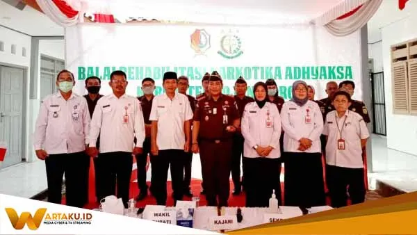 Wabup Didampingi Sekda Bojonegoro Hadiri Peresmian Balai Rehabilitasi Narkotika Adhyaksa