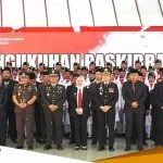 Bupat Bojonegoro Kukuhkan 72 Anggota Paskibraka 2022 Di Pendopo Malowopati