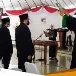 Bupati Anna Muawanah Melantik 43 Pejabat Di Pendopo Malowopati