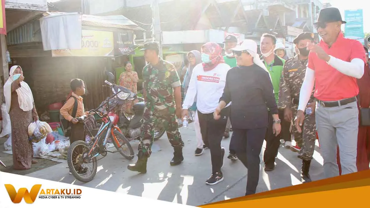Jalan Santai Di Kedungadem Bupati Menyapa Warga 3