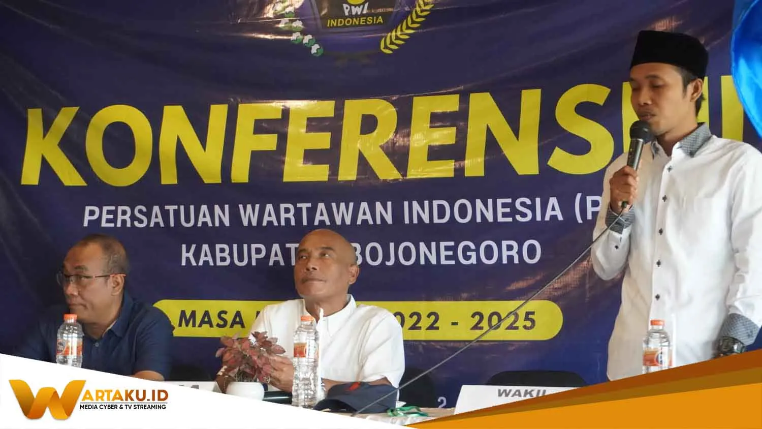PWI Bojonegoro Gelar Konferensi Pers Ke II Untuk Pemilihan Ketua Periode 2022 2025 2