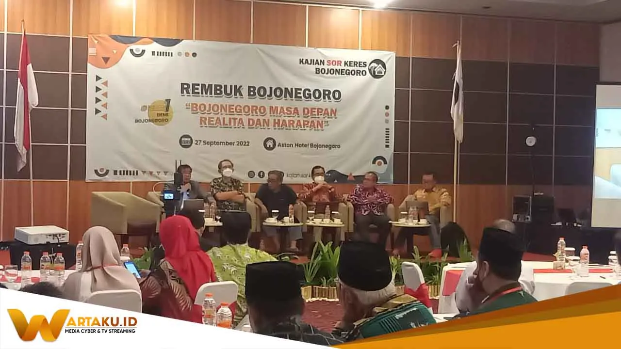 Rembuk Bojonegoro Rektor Universitas Brawijaya Menyampaikan Pentingnya Membangun
