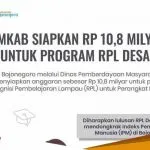 Siapkan Rp108 Miliar Untuk Program RPL Desa