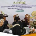 Sosialisasi PMT Ibu Hamil Bupati Usulkan Bubur Gerut Sebagai Makanan Lokal Tambahan Balita Kurang Gizi