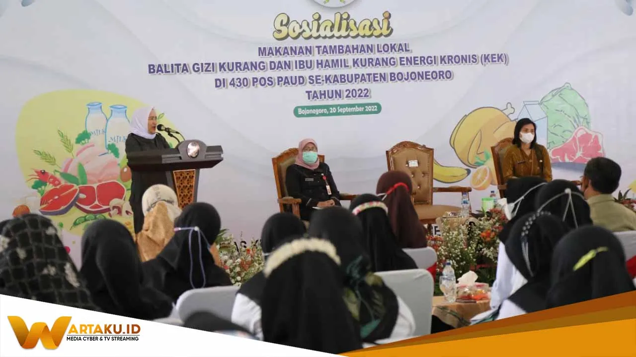 Sosialisasi PMT Ibu Hamil Bupati Usulkan Bubur Gerut Sebagai Makanan Lokal Tambahan Balita Kurang Gizi