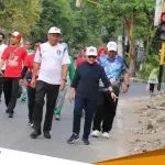 Tampil Sporty Bupati Ikuti Jalan Santuy 2