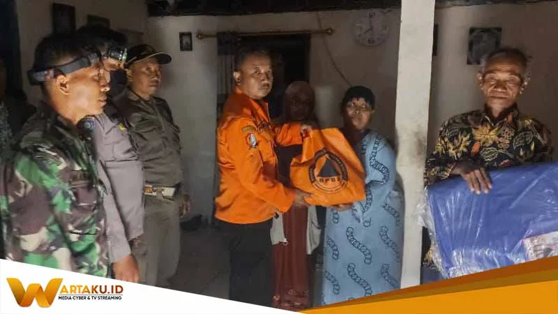 Tiga Rumah Milik Warga Kanor Alami Kerusakan Akibat Hujan Disertai Angin Kencang 1
