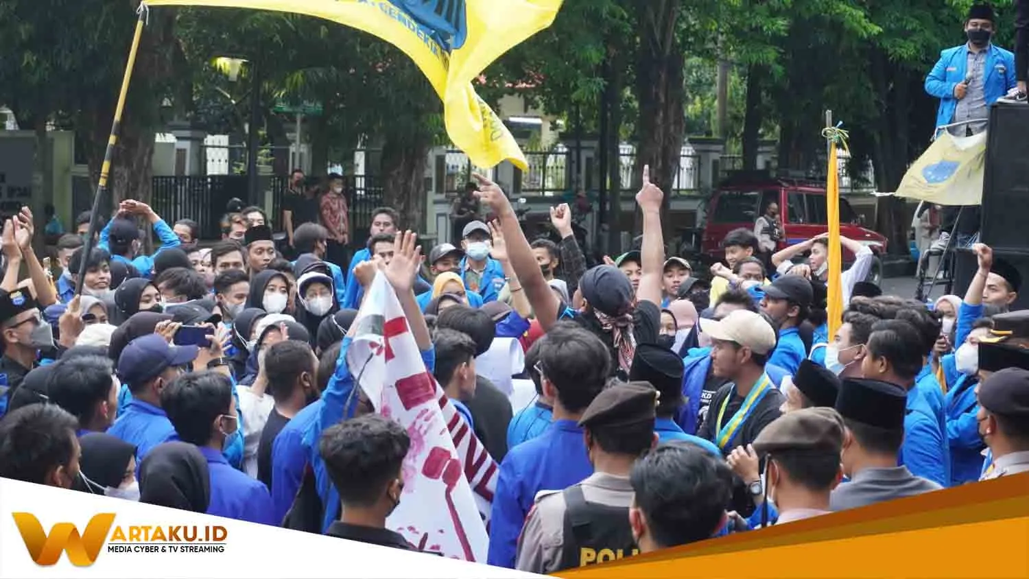 Tolak Kenaikan BBM PMII Bojonegoro Bakal Turun Jalan 1