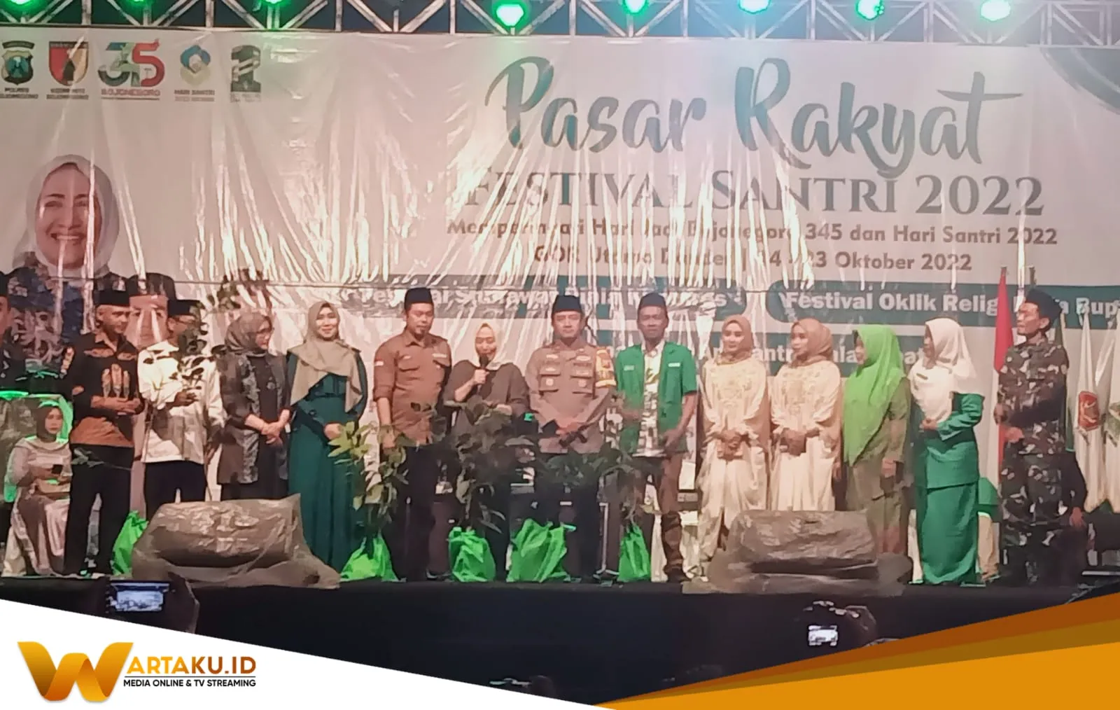 Bupati Bojonegoro Buka Festival Santri Tahun 2022