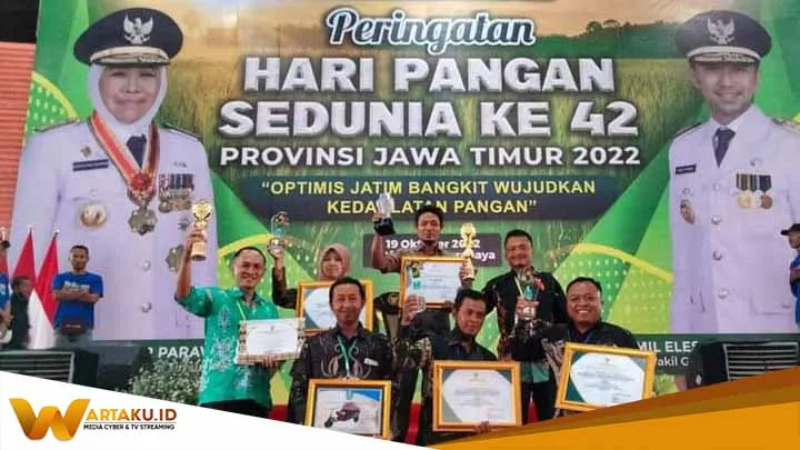 Hari Pangan Sedunia Bojonegoro Raih 8 Penghargaan Tingkat Provinsi Jawa Timur