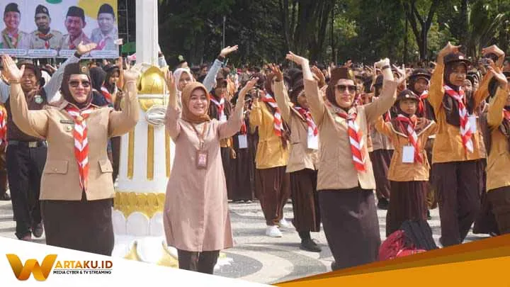 Jelajah Santri VII Jawa Timur Dimulai Bupati Bojonegoro Pimpin Upacara Pembukaan