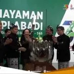 Kirab Api Abadi Dari Khayangan Api Ke Pendopo Malowopati Awali Kegiatan HJB 345