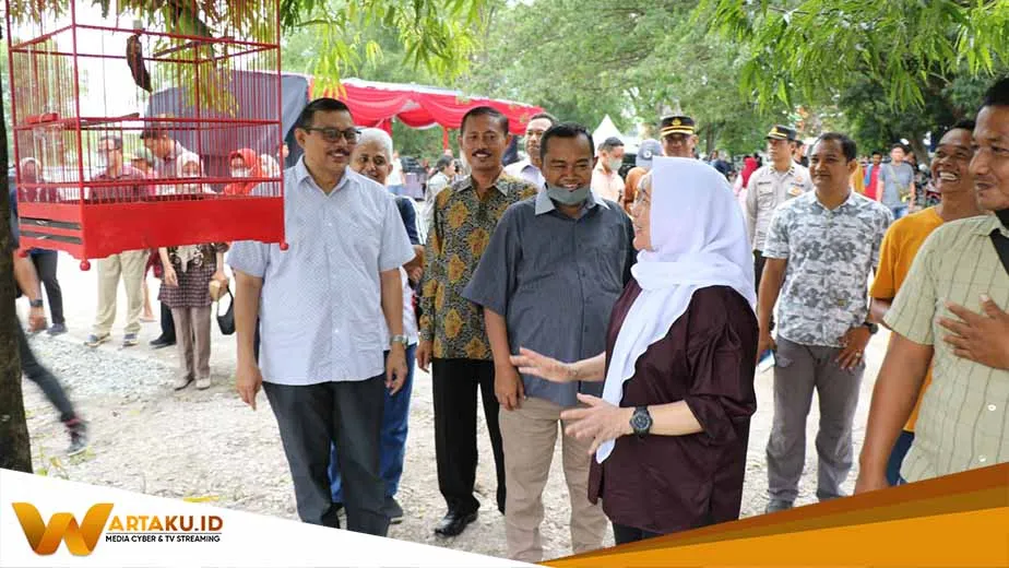 Bupati Bojonegoro Meresmikan Pasar Burung Buana Lestari 2