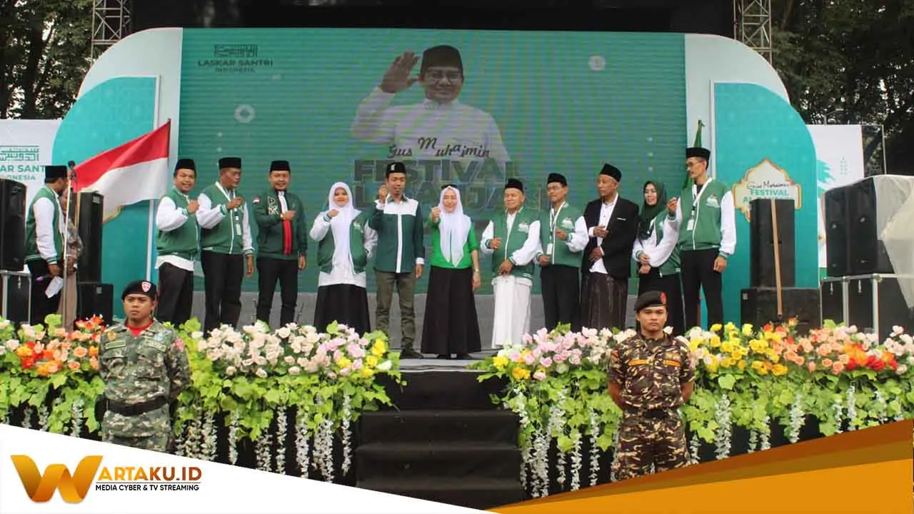 Festival Al Banjari Gus Muhaimin Gemuruh Sholawat Warnai Bumi Angling Dharma