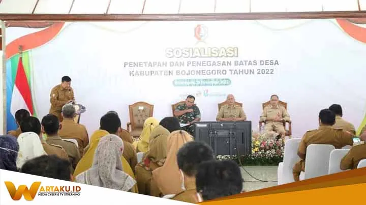 Pemkab Bojonegoro Sosialisasi Penetapan Batas Desa Percepat Pembangunan