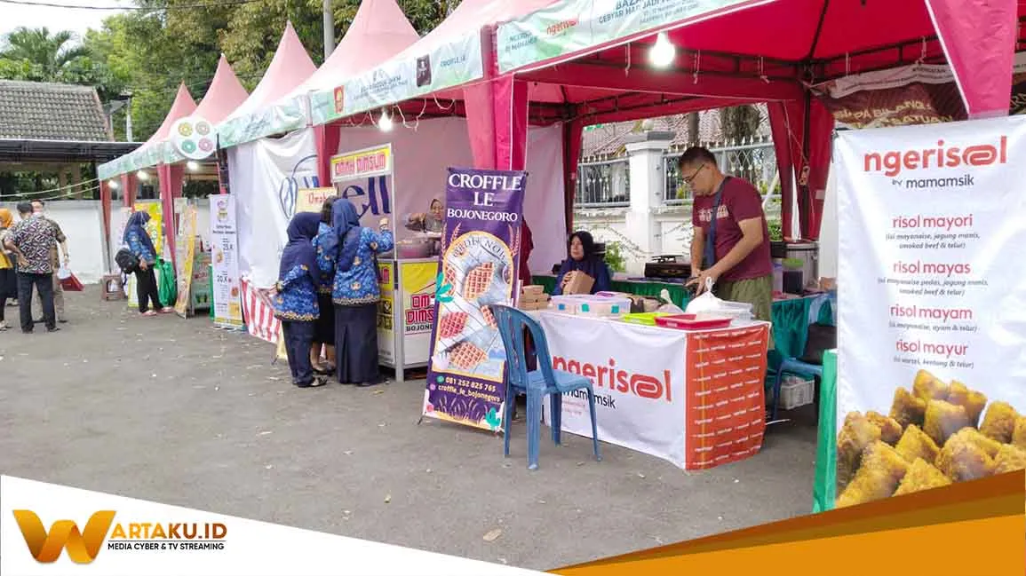 Rangkaian Peringatan HUT Jatim Ke 77 Yang Diikuti 50 Stan UMKM Di Bakorwil Bojonegoro Resmi Dibuka 2