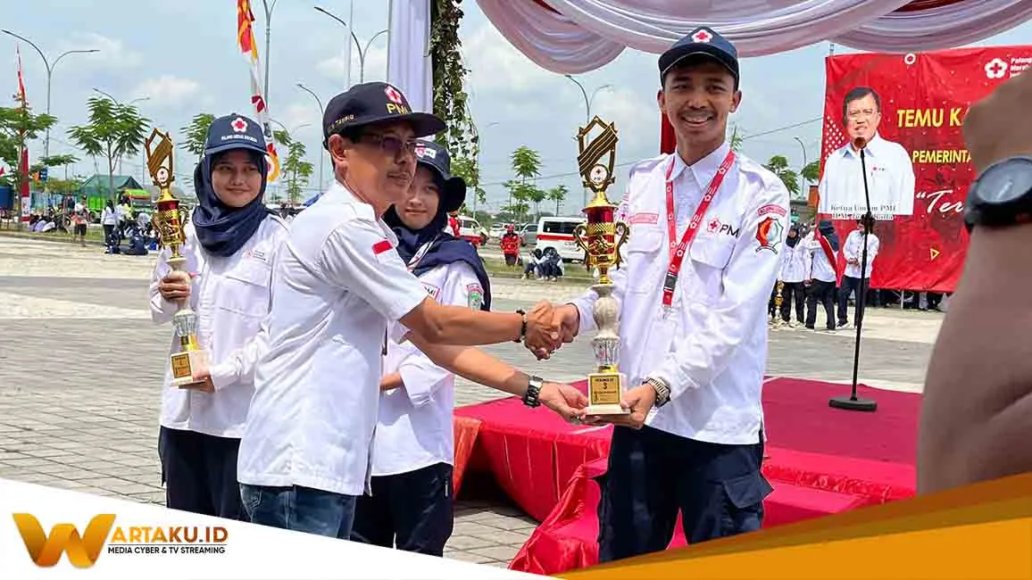 Relawan PMI Bojonegoro Borong 5 Piala Dalam Ajang TKR PMI Provinsi Jatim