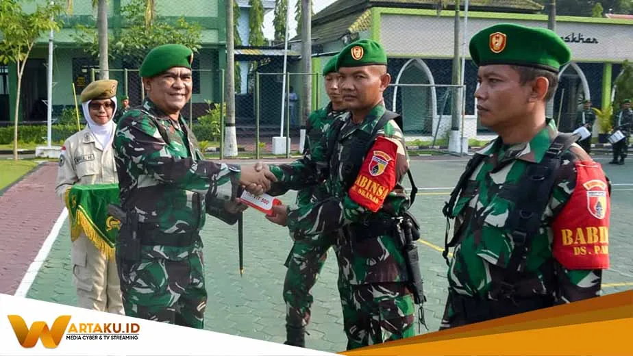 Babinsa Kodim Bojonegoro Dapat Bantuan Vitamin Dari Kepala Staf Angkatan Darat