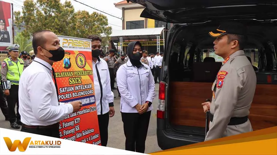 Berikan Kemudahan Layanan Polres Bojonegoro Launching Mobil SKCK Keliling 2