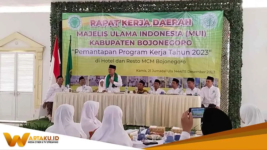 Gelar Rapat Kerja MUI Bojonegoro Rencanakan Program Unggulan Dakwah Digital Dikalangan Milenial